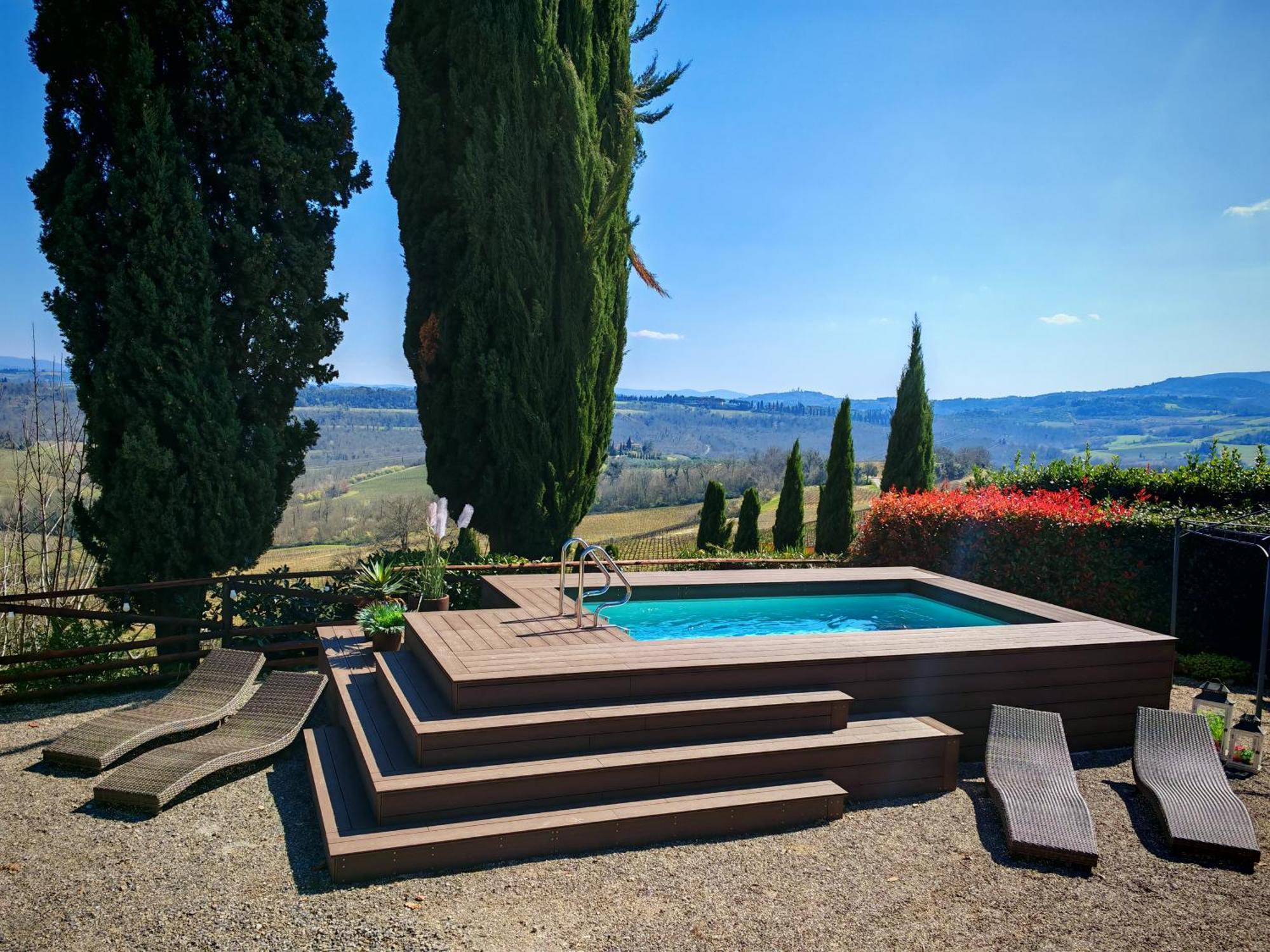 Il Leccio - Casa Toscana San Gimignano 감바시 외부 사진